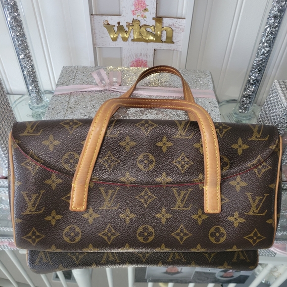 EUC 💯 Authentic LOUIS VUITTON Monogram Sonatine Brown - Picture 2 of 12